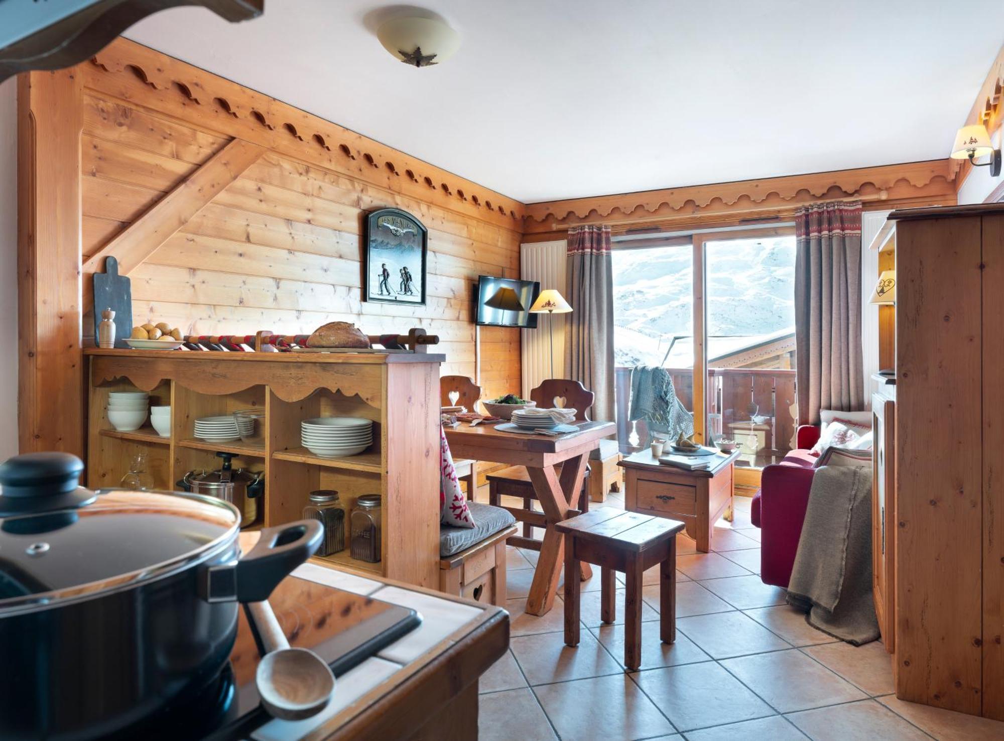 Les Menuires Residence Pierre & Vacances Premium Les Alpages De Reberty מראה חיצוני תמונה