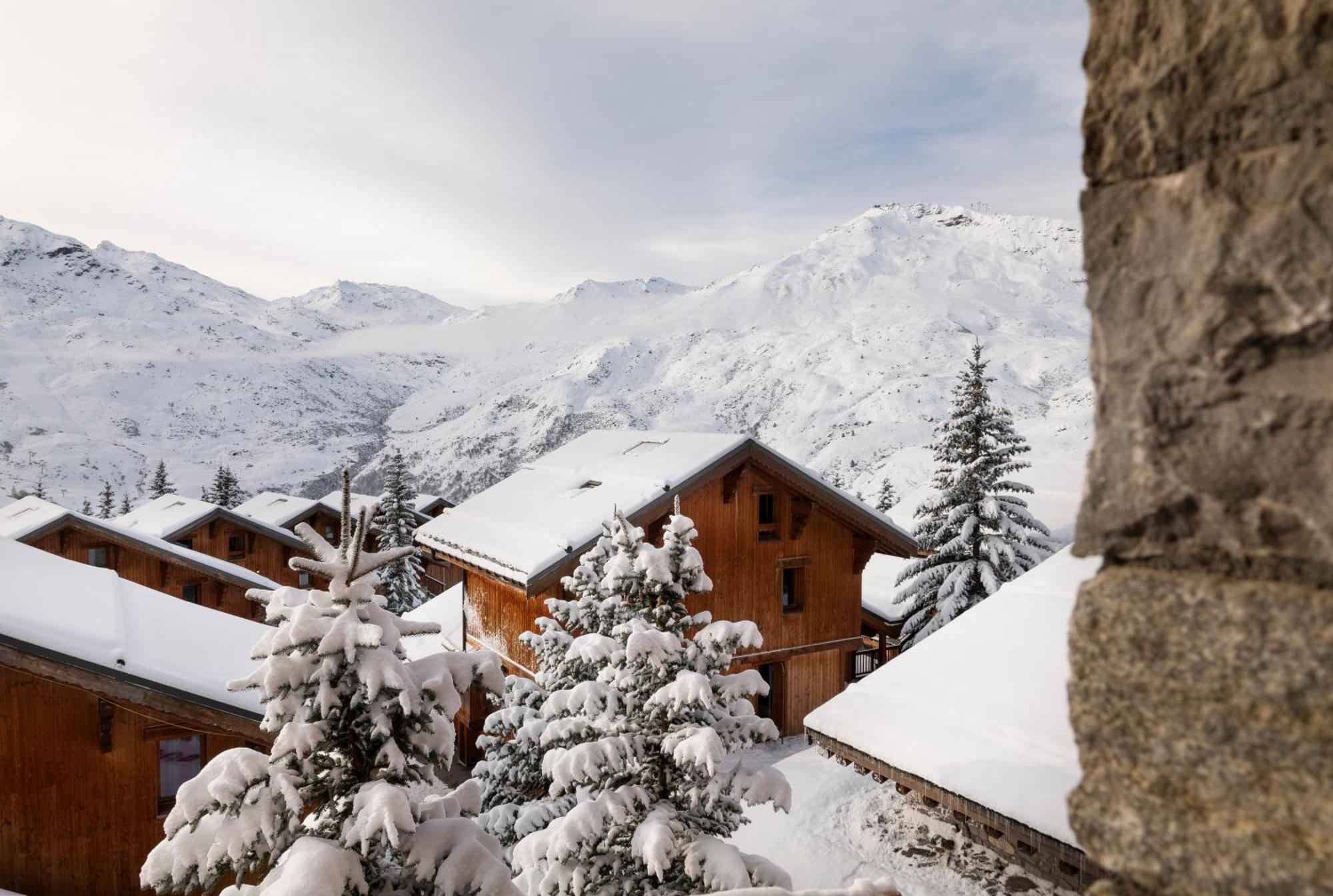 Les Menuires Residence Pierre & Vacances Premium Les Alpages De Reberty מראה חיצוני תמונה
