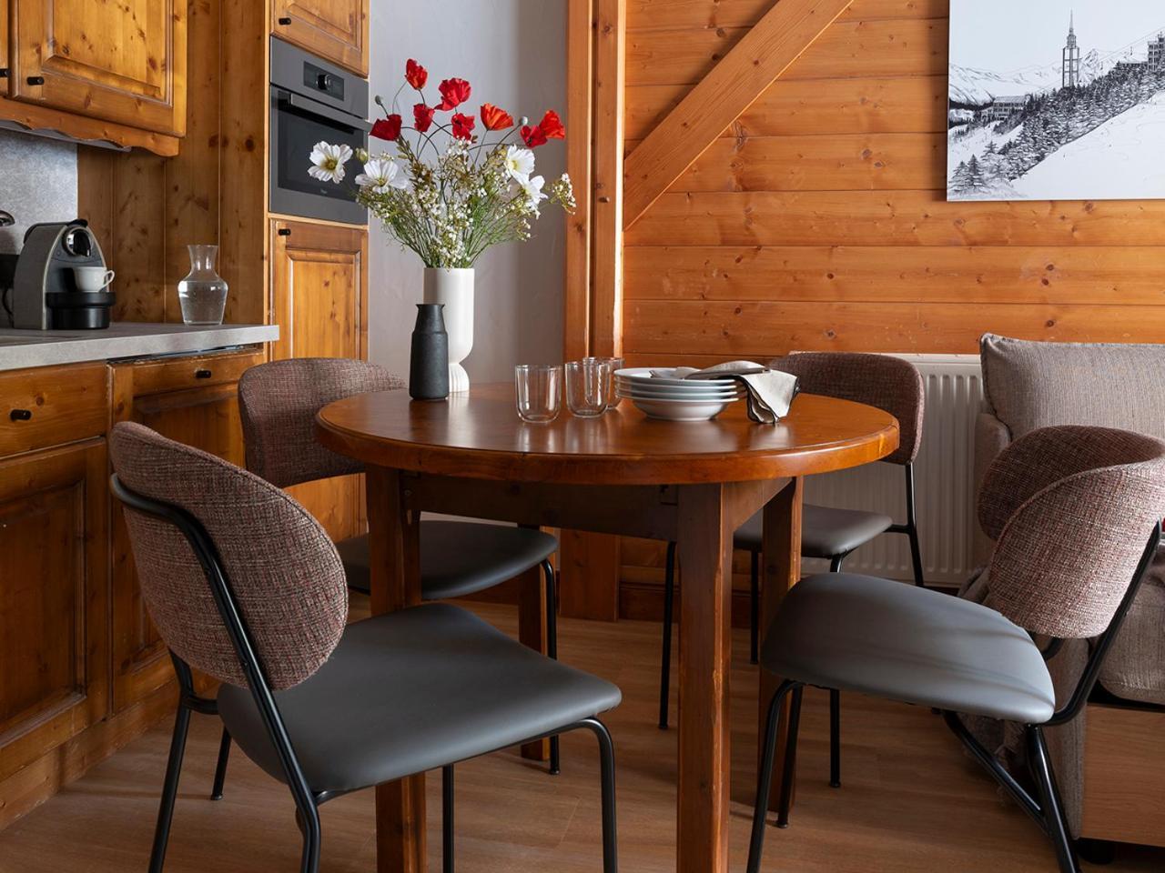 Les Menuires Residence Pierre & Vacances Premium Les Alpages De Reberty מראה חיצוני תמונה