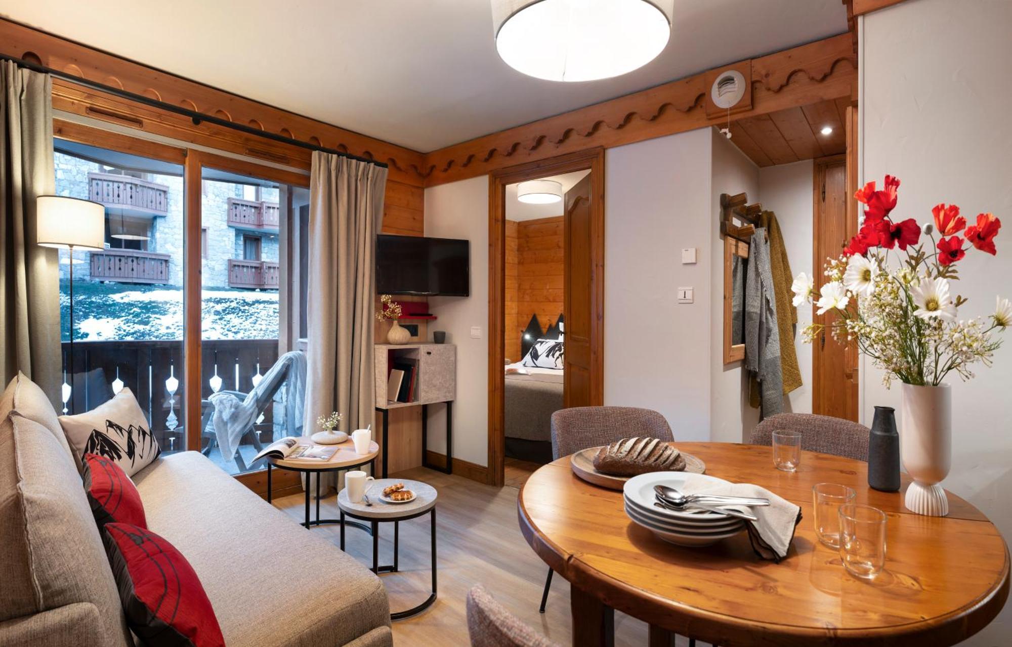 Les Menuires Residence Pierre & Vacances Premium Les Alpages De Reberty מראה חיצוני תמונה