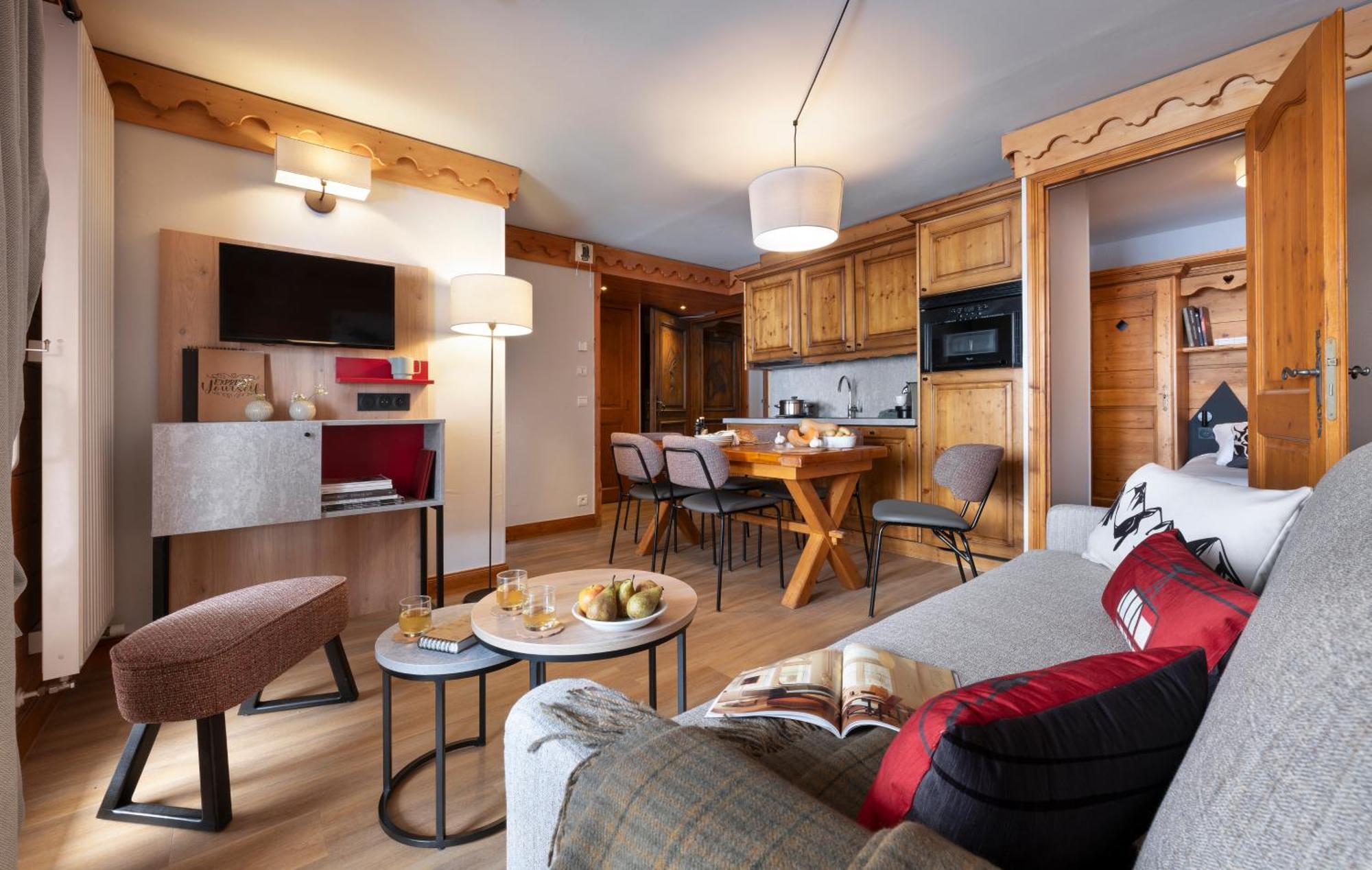 Les Menuires Residence Pierre & Vacances Premium Les Alpages De Reberty מראה חיצוני תמונה