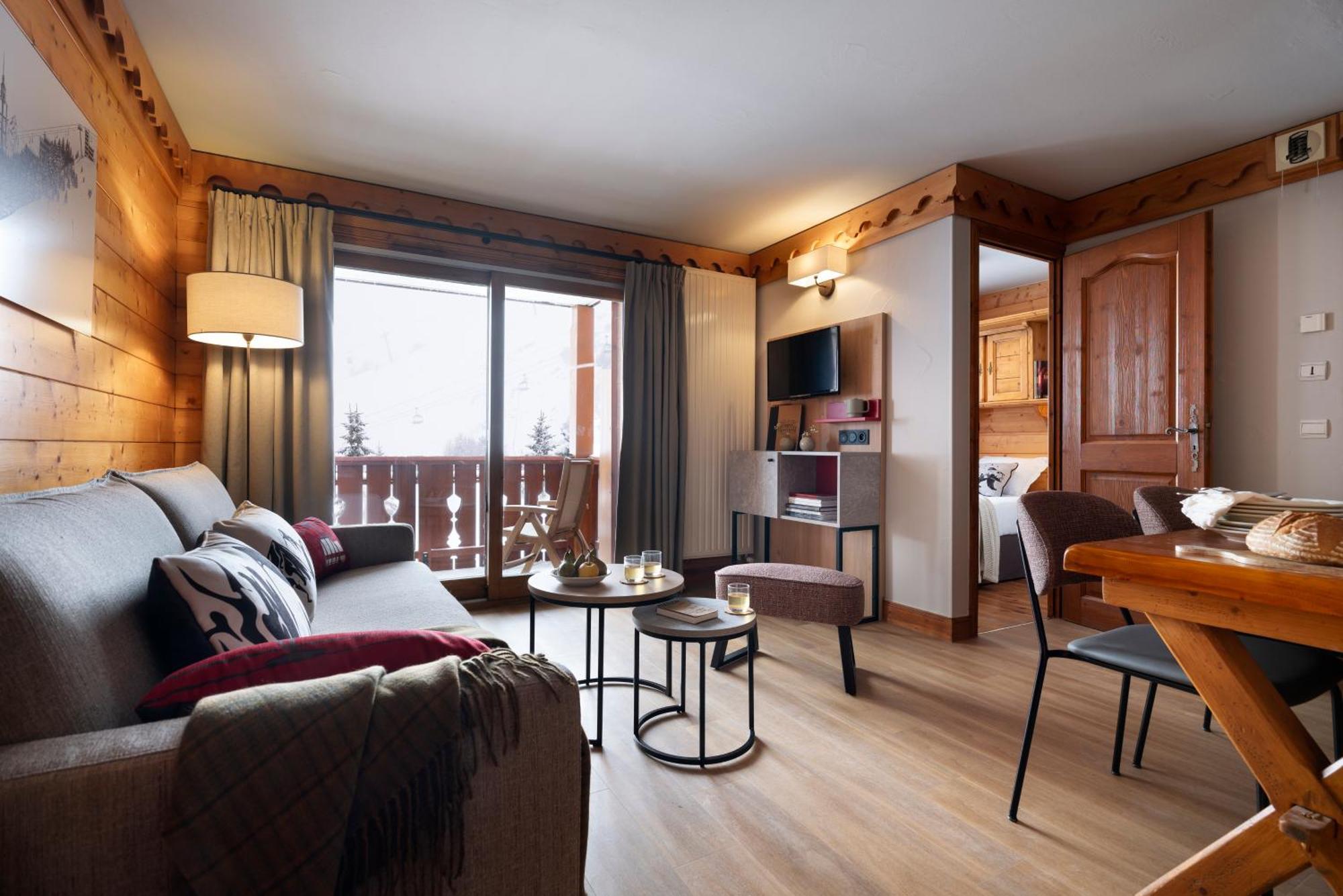 Les Menuires Residence Pierre & Vacances Premium Les Alpages De Reberty מראה חיצוני תמונה