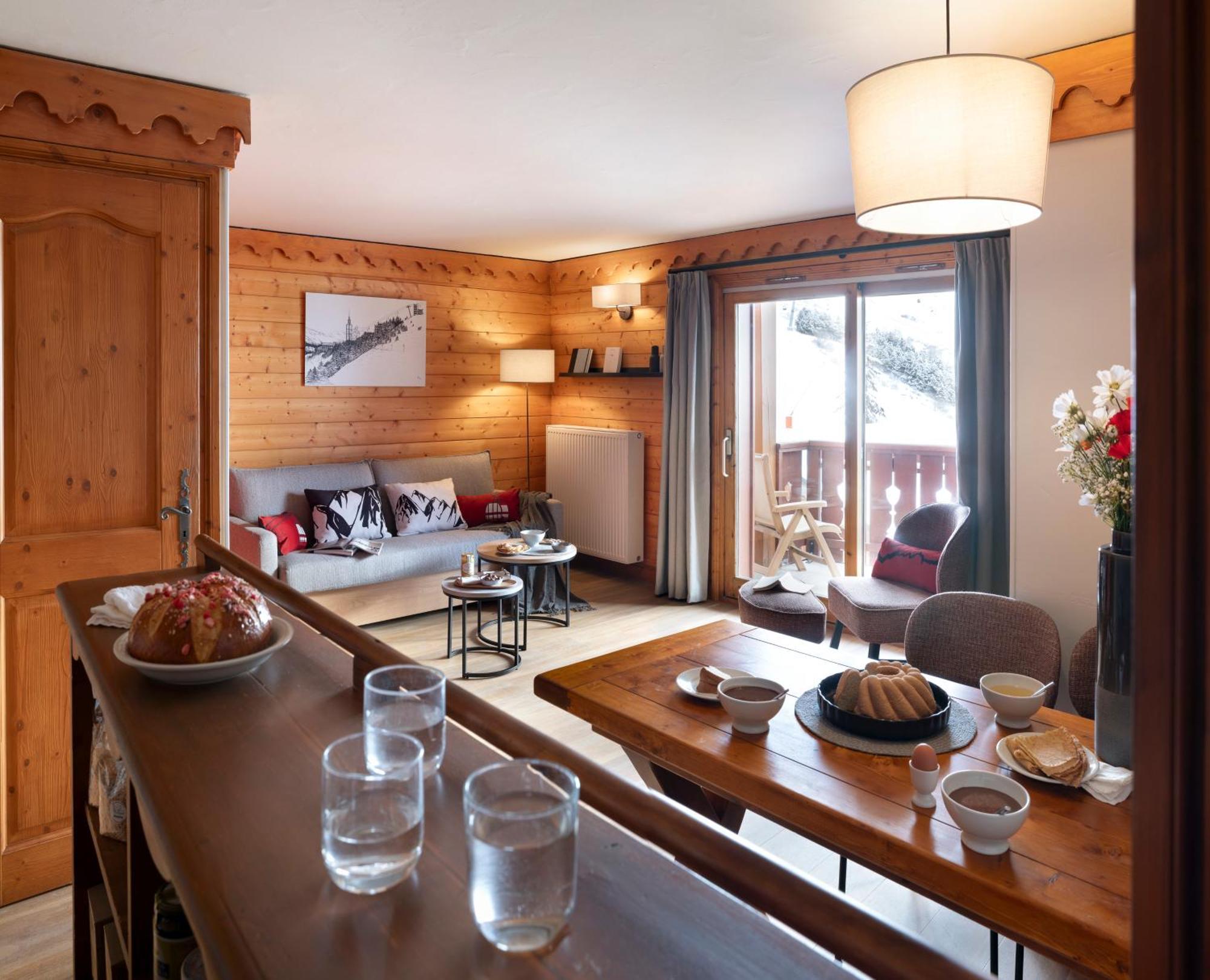 Les Menuires Residence Pierre & Vacances Premium Les Alpages De Reberty מראה חיצוני תמונה