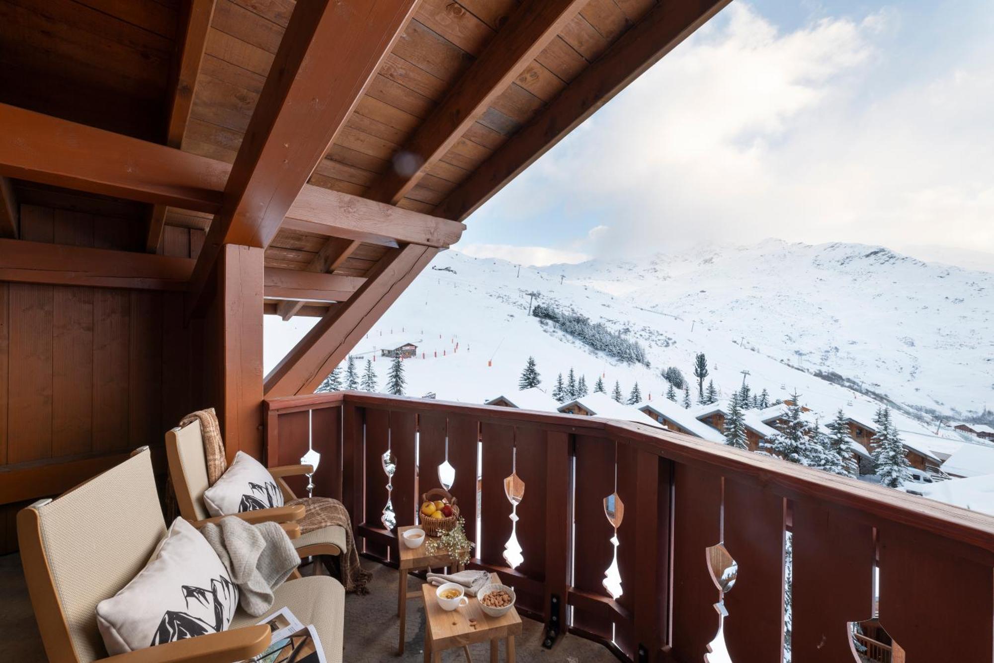 Les Menuires Residence Pierre & Vacances Premium Les Alpages De Reberty מראה חיצוני תמונה