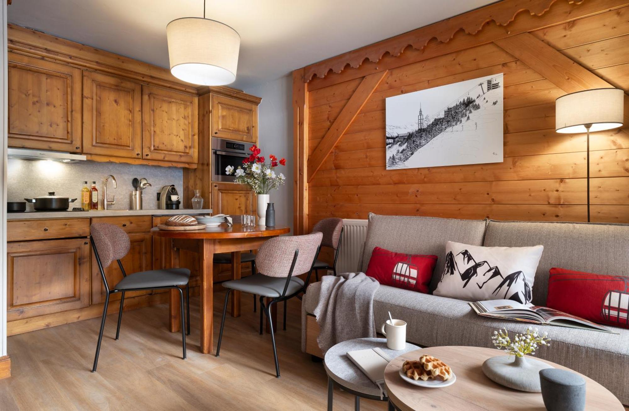 Les Menuires Residence Pierre & Vacances Premium Les Alpages De Reberty מראה חיצוני תמונה